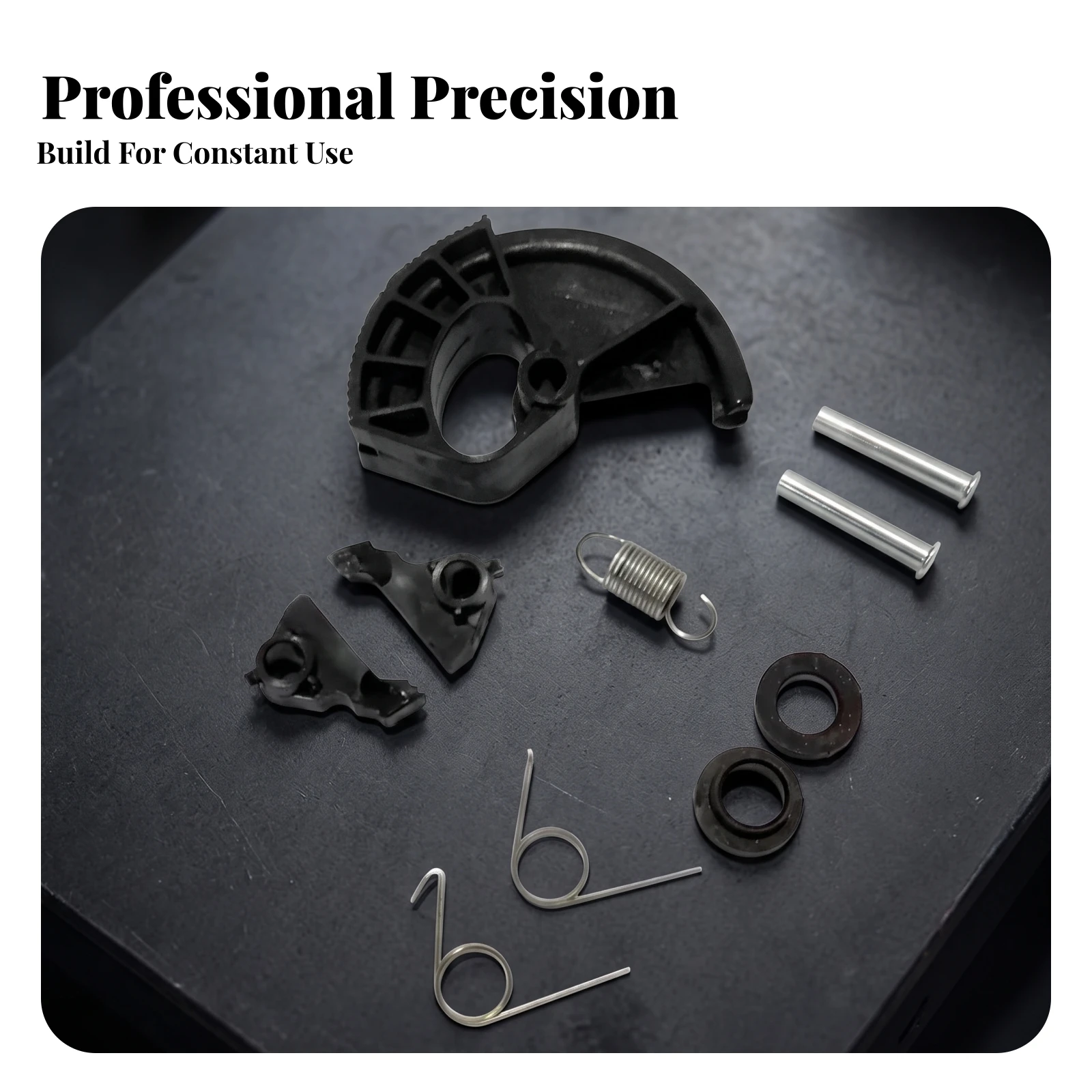 Pedal Mechanism Repair Kit Easy Installation Pedal Repair Kit Hardware Long-Lasting Reliable for Mechanics, Workshops