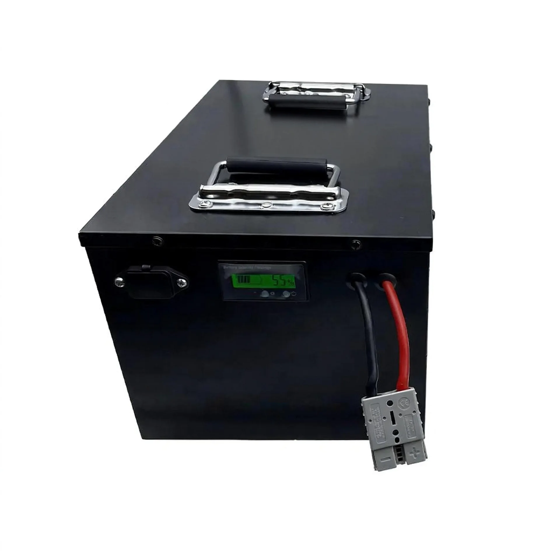 48V 80AH lithium iron phosphate battery is suitable for AGV trolley handling robot and supports 485/CAN communication protocol
