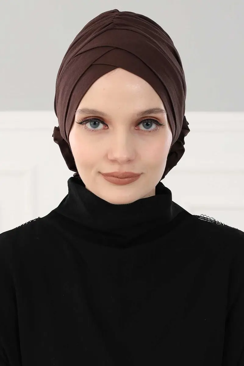 Cruz rosa osso café