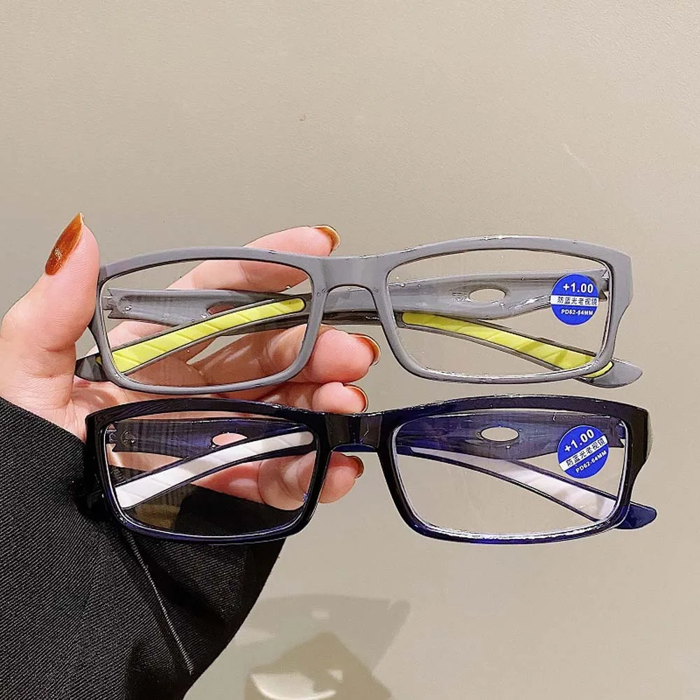 

3 Color Alloy Anti Blu-ray Glasses TR PC Elderly Reading Eyewear Decorative Costume Accessory Unisex Presbyopic Glasses Men