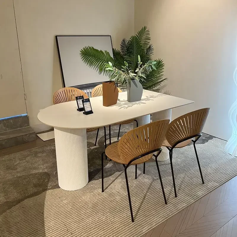 

Акриловый подвесной барный стол из цельного дерева, домашний балкон, стена, длинный стол, магазин чая с молоком, бар, высокий стол и комбинация стульев