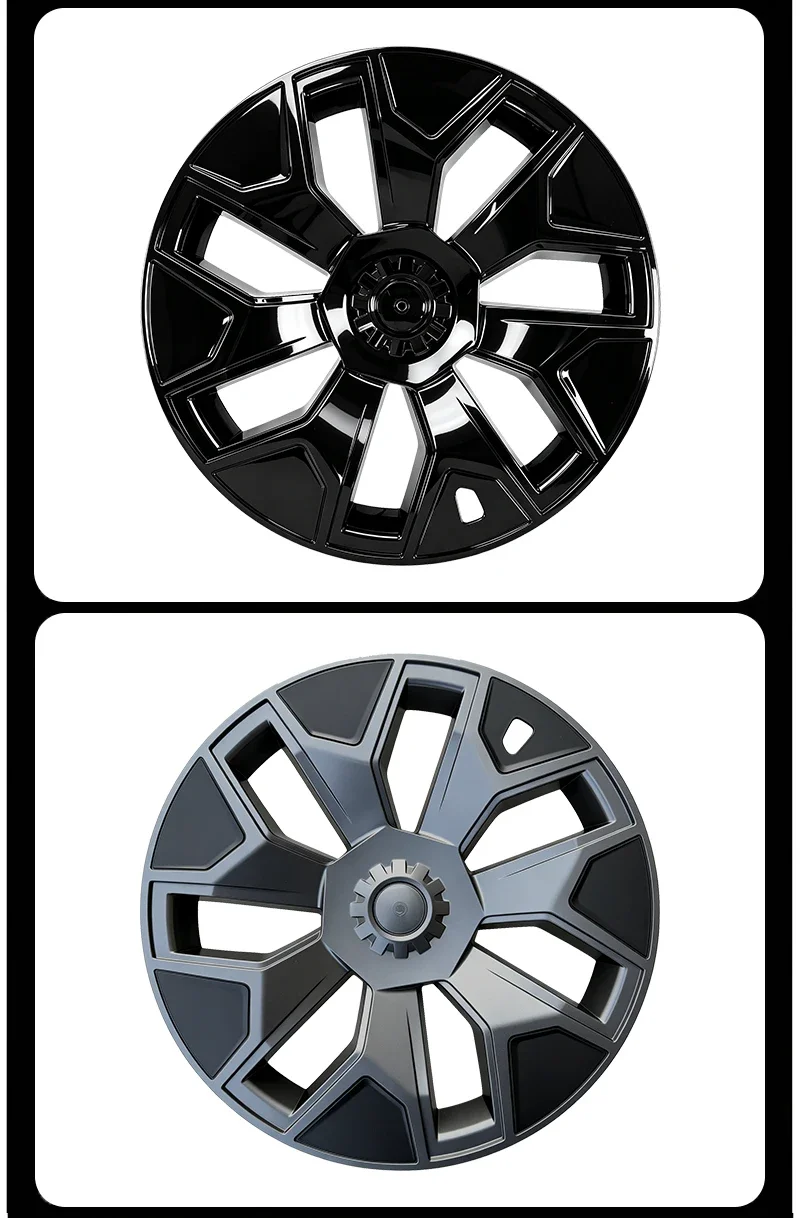 4er-Set Radkappen für Tesla Model Y L 2025 19 Zoll Performance Machina 2.0 Felgen Ersatz Zubehör Radabdeckung 2026 – Detail 13