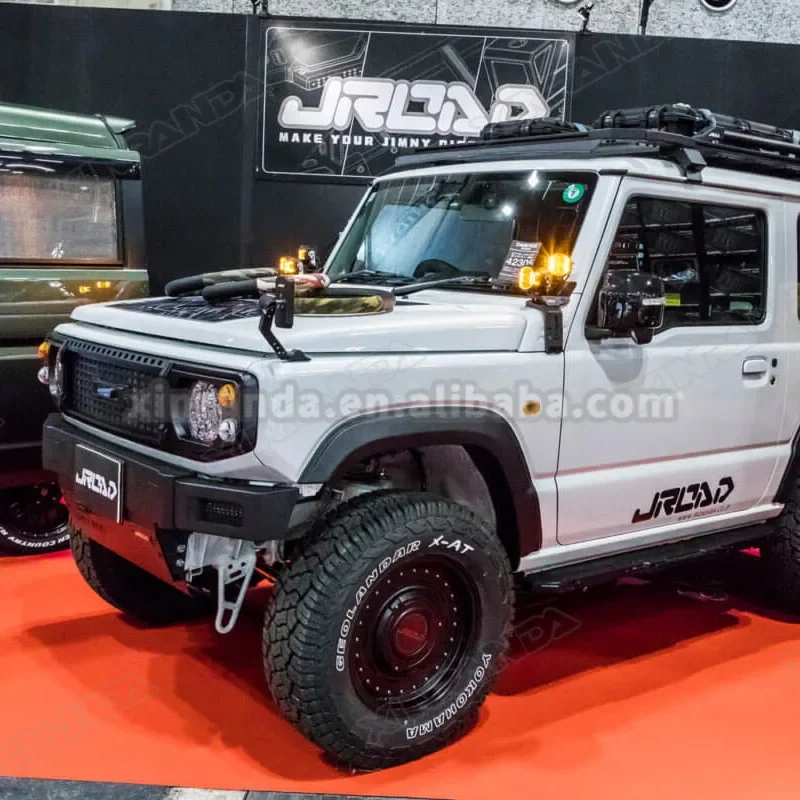 

FORJROAD Aluminum Front Bumper Bull Bar For Suzuki Jimny JB64 JB74 JC74 | 3/5-Door | Lightweight Off-Road