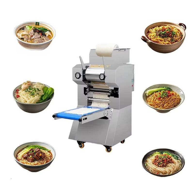 Commercial Fully Automatic Noodle Machine 60kg/h Capacity 3-Year Warranty-New Model Noodle Pressing Machine