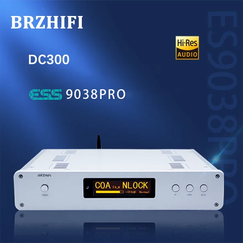 WEILIANG аудио 2022newDC-300 ultimate dual core ES9038PRO DAC декодер, USB интерфейс, CSR8675 Bluetooth 5.0 пульт дистанционного управления