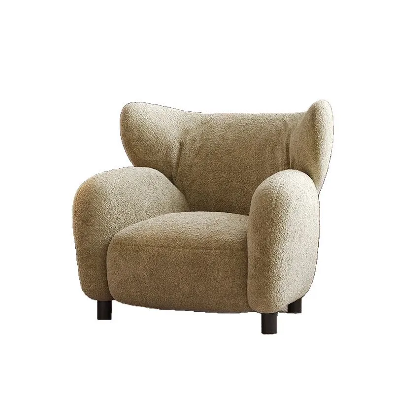 

Mermaid designer sofa chair, Nordic retro bedroom, living room leisure chair