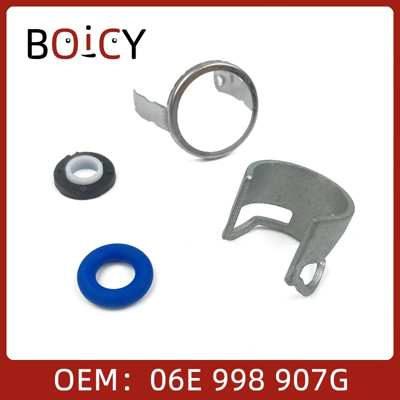 BOICY Fuel Injectors Seals Repair O-Ring Kit for Audi 2.4 2.8 4.2 A4/S4 A5/S5 A6/S6 A8 Q5 Q7 Tourareg 06E998907G 06E 998 907G