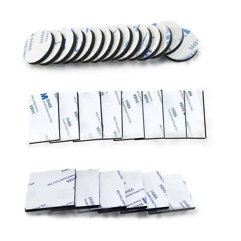 10/20 قطعة شريط رغوي مزدوج الجوانب مربع لوحة ذاتية اللصق تصاعد رغوة شرائط تثبيت نقاط لاصقة مقاومة للماء DIY بها بنفسك لوازم الحرفية