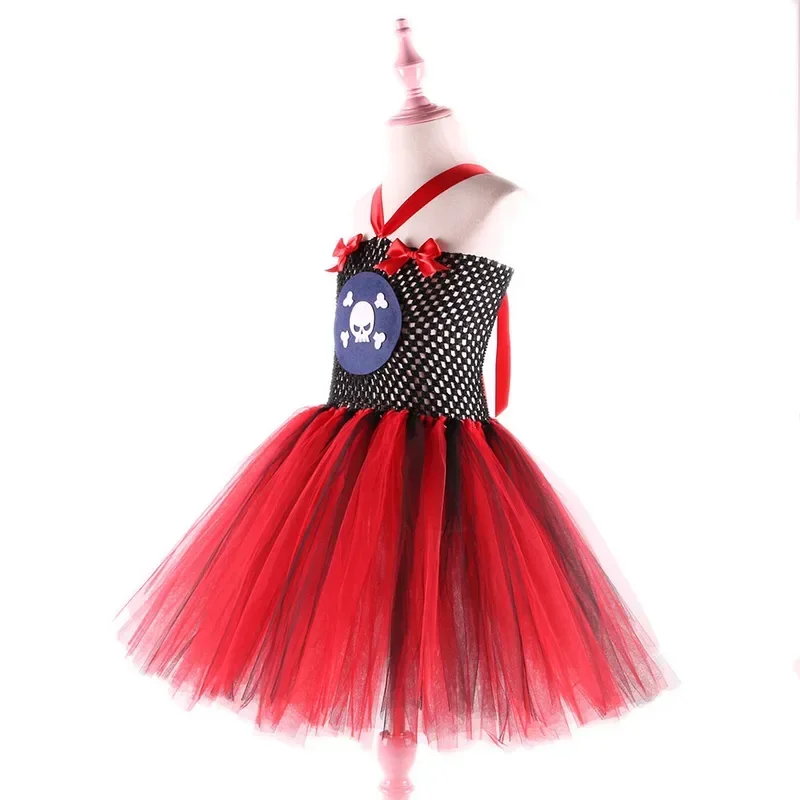 Tutu de Princesse en Tulle pour Fille, Costume d'Halloween, Tenue d'Anniversaire pour Bébé, Robe de Barrage Cosplay, MN4, 7,5