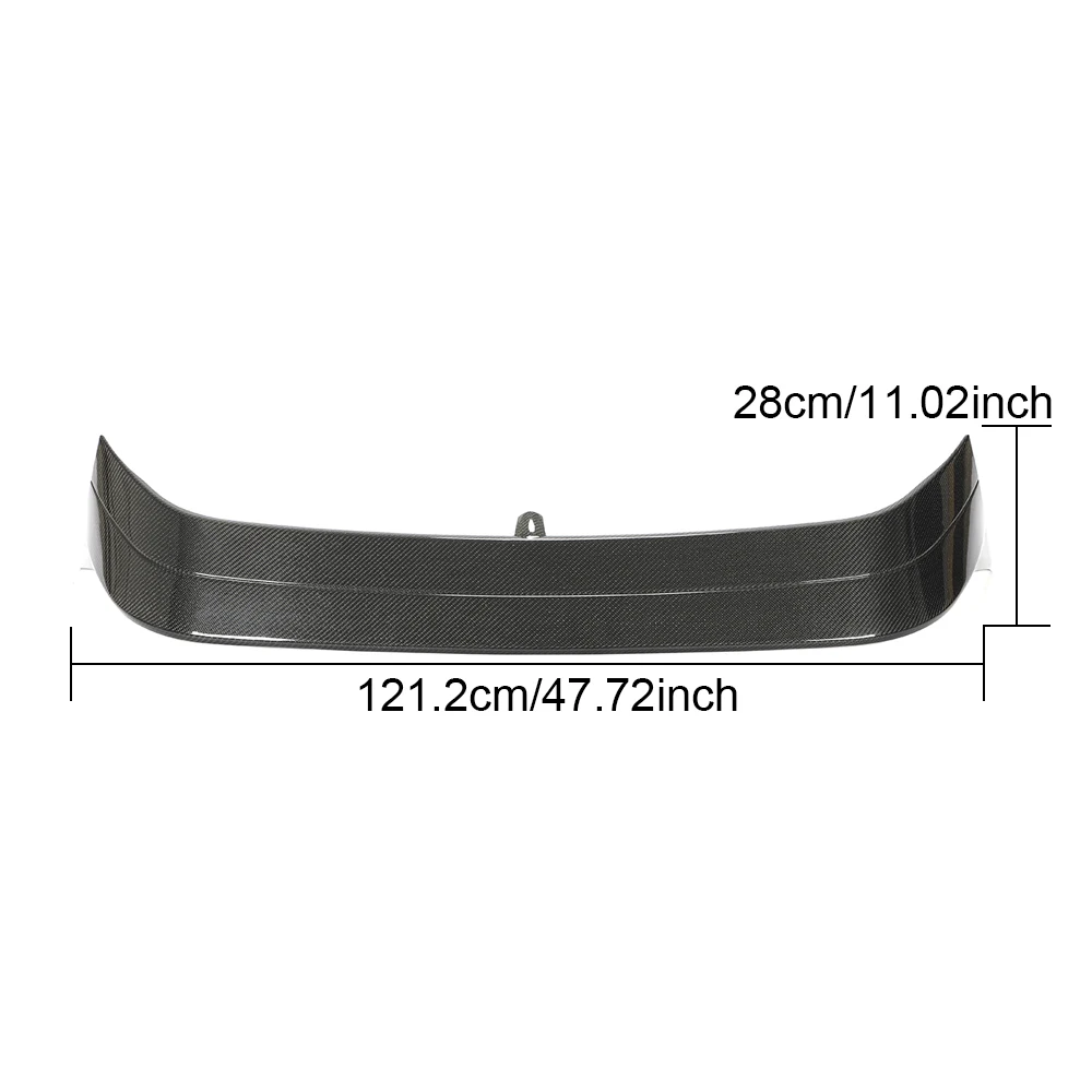 سبويلر المصد الخلفي من ألياف الكربون MK8 لسيارة VW Volkswagen Golf 8 VIII GTI R 2021 2022