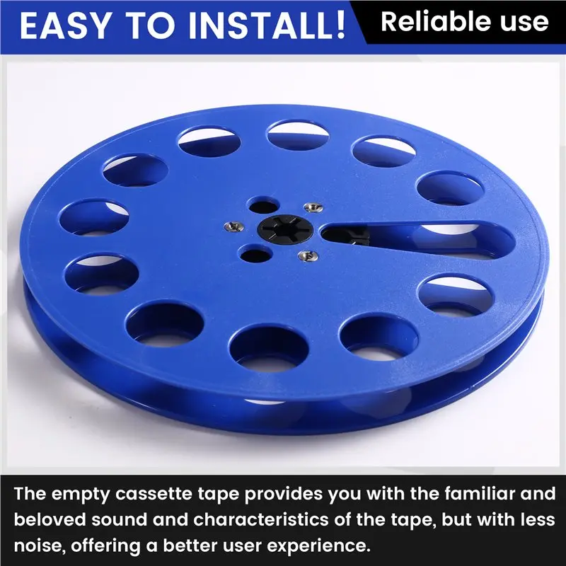 A73E-For Revox Studer Recording Takeup Reel Replacement- 7 Inch Porous Take-Up Reel For Recording Machines Openings Parts