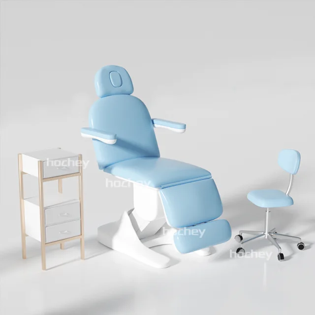 Hochey  Electric 3 motor medical bed hair transplant chair treatment bed for massage tables in hospitals and beds in beauty salo