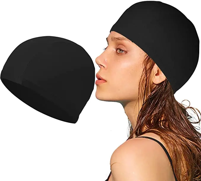 Swim Cap Swimming Hat Sporting Supplies Waterproof Pure Color Resilience Outdoor Accessories No Leakage Great Sealing