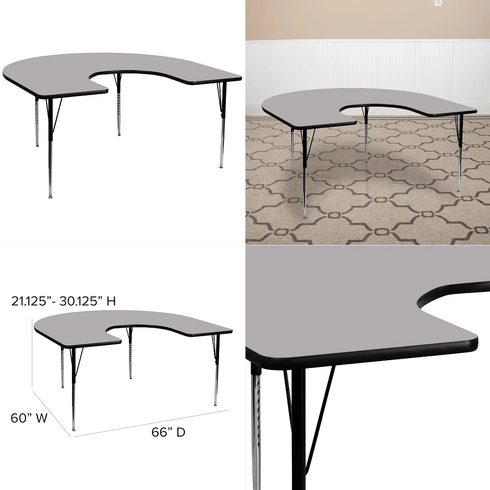 

Sudden Comfort 5 Piece 34 x 34 Inch Square Folding Dining Card Table with 4 Padded Folding Chairs Furniture Set for Gatherings