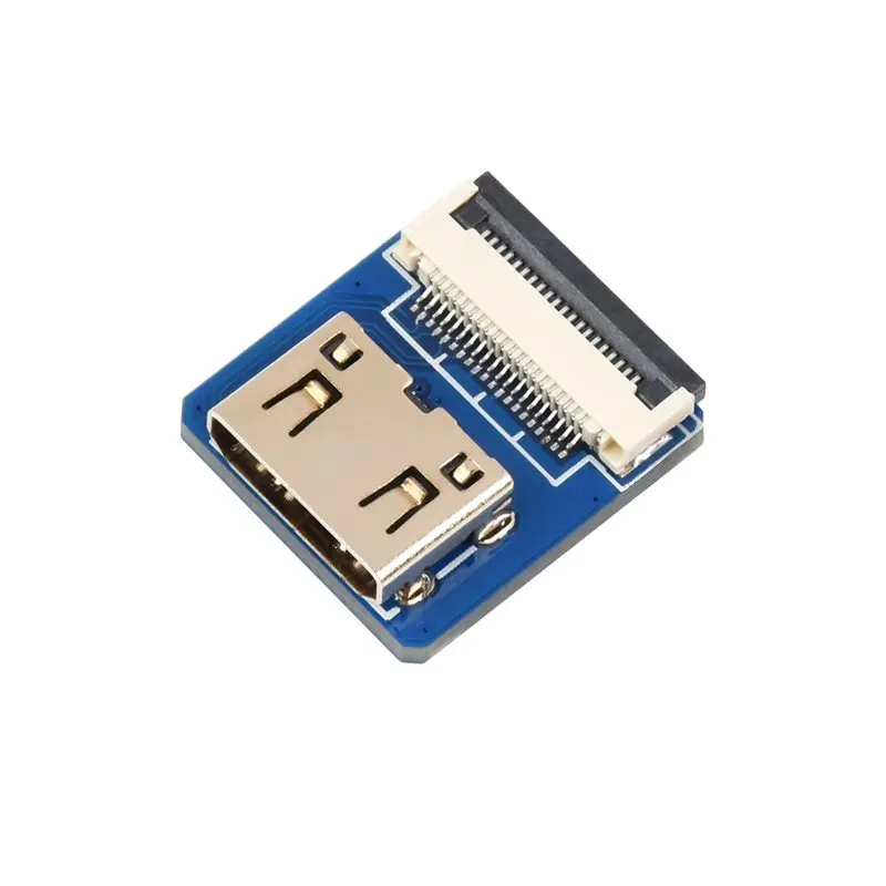 DTA5 Mini Adapter Horizontal Connector for Raspberry Pi, DIY FFC Cable Adapter for SBC Display, Stable Signal