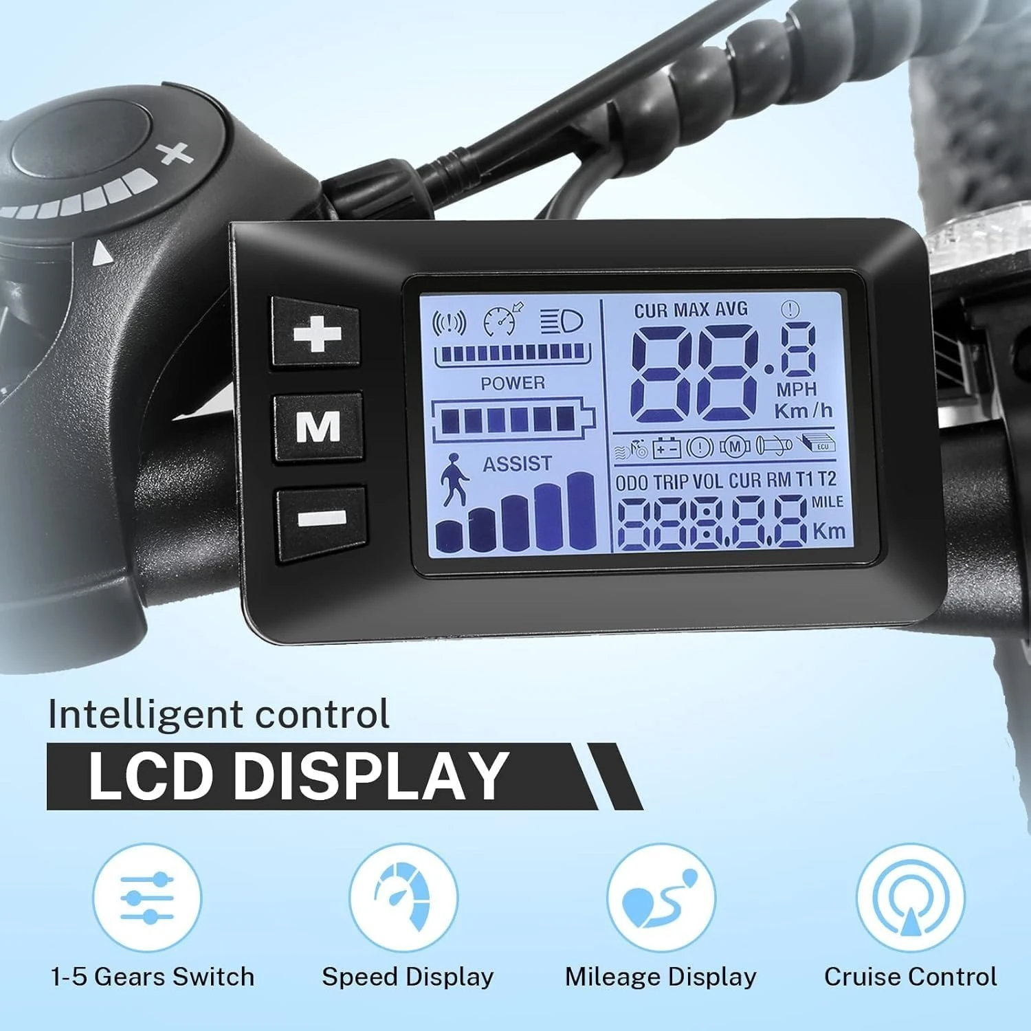 دراجة كهربائية مقاس 26 بوصة للبالغين، [محرك الذروة 750 وات] دراجة جبلية كهربائية، دراجة كهربائية للركاب بدقة 22 ميلاً في الساعة، دراجة كهربائية للبالغين بطول 55 ميلًا