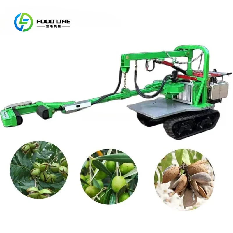 Customized High Quality Fruit Harvest Machinery Loader Type Nut Walnut Tree Shaker Harvester Picking Machine