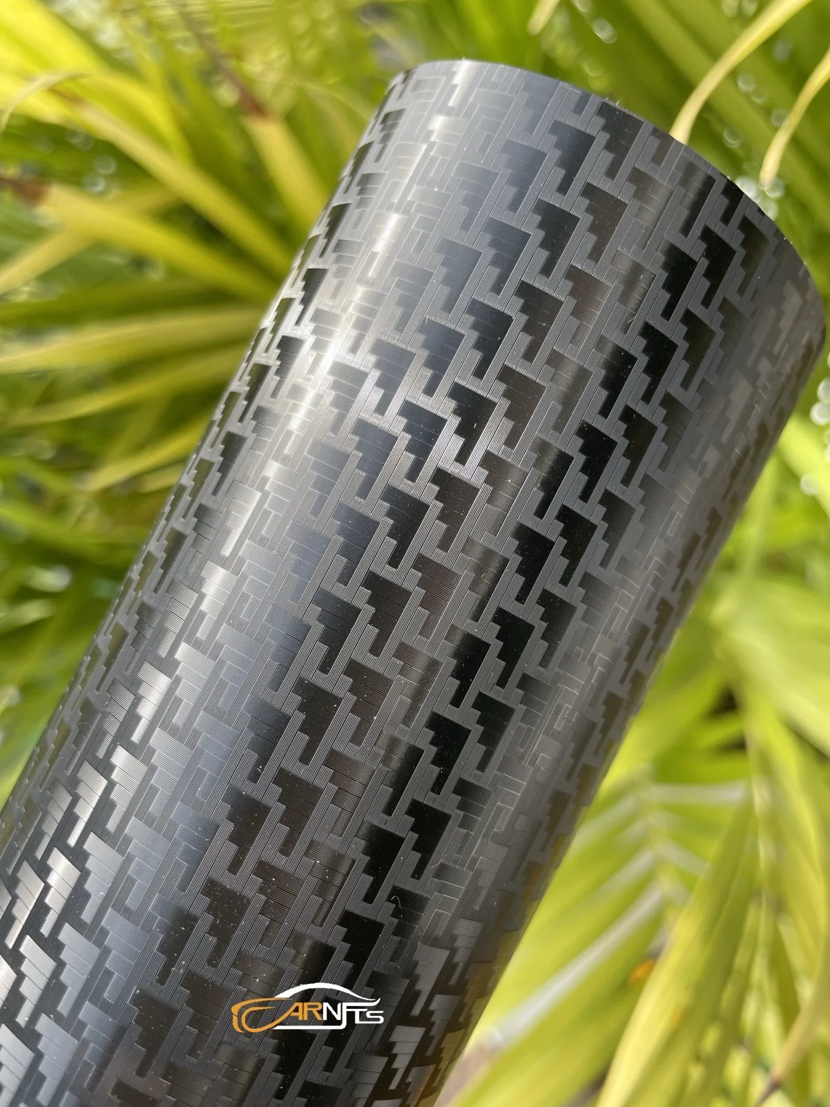 ฟิล์มไวนิลคาร์บอนไฟเบอร์ขายตรงจากโรงงาน แบบมีกาวในตัว ซ่อมแซมตัวเองได้ ผิวมันเงา ป้องกันรอยขีดข่วน สำหรับตกแต่งตัวถังรถยนต์