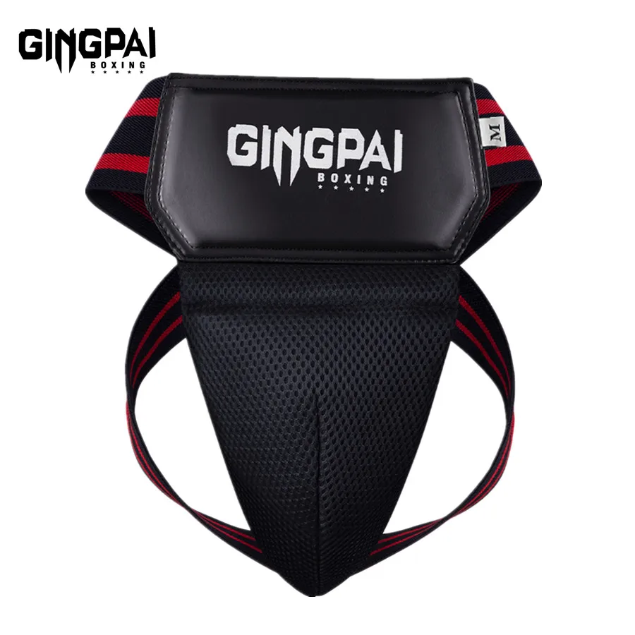 

Red Blue Black MMA Kick Boxing Sports Crotch Guard Men Kids Taekwondo Sanda Training Protector Jockstrap Groin Supporter Below