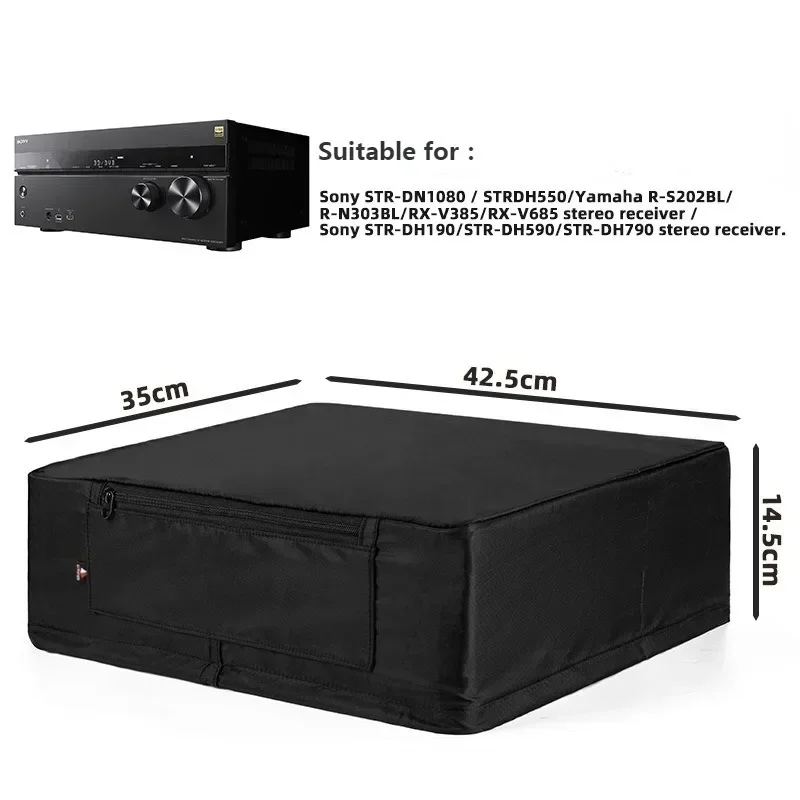 Dust Cover for Sony STR-DN1080 STRDH550 Bluetooth-compatible Amplifier Receiver Broadcast Speaker Protection Cover