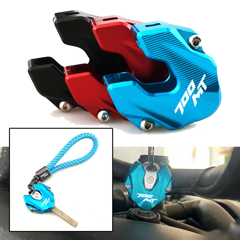 

For CFMOTO CF700 CF MOTO 700MT MT700 MT 700-MT Motorcycle Parts CNC Aluminum Modified Key Cover Case Shell Keychain Key Chain