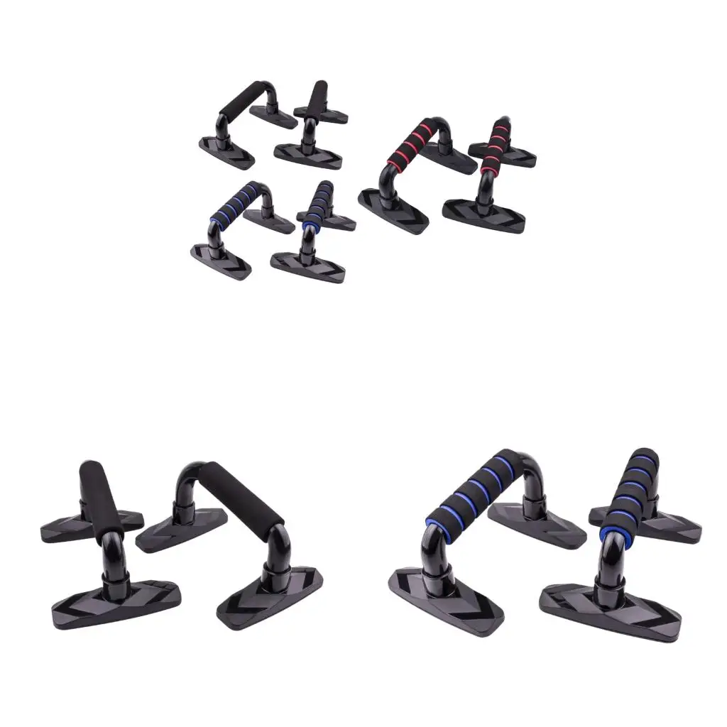 Q39E Adjustable H Type Push Up Training Stand for Beginner and Professional Athletes