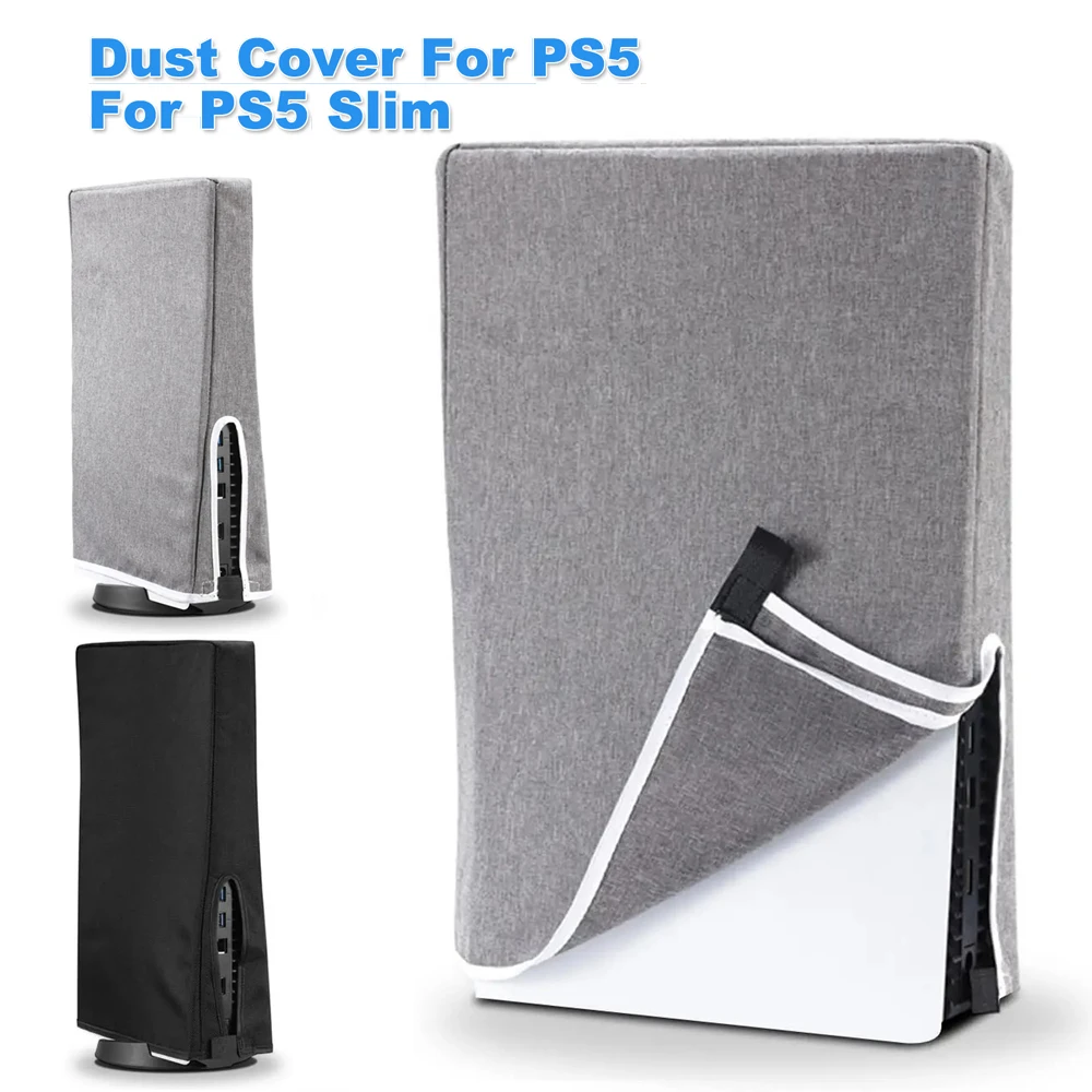 Capa protetora protetora para PS5/PS5, capa protetora para PS5/PS5, à prova de poeira, para PS5, acessórios para jogos