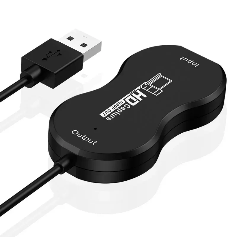 

Карта захвата USB2.0, портативный адаптер аудио-видео, легкое в крышке, преобразователь видеозахвата VHS в DVD для выиглов, Android, MacOS, VLC