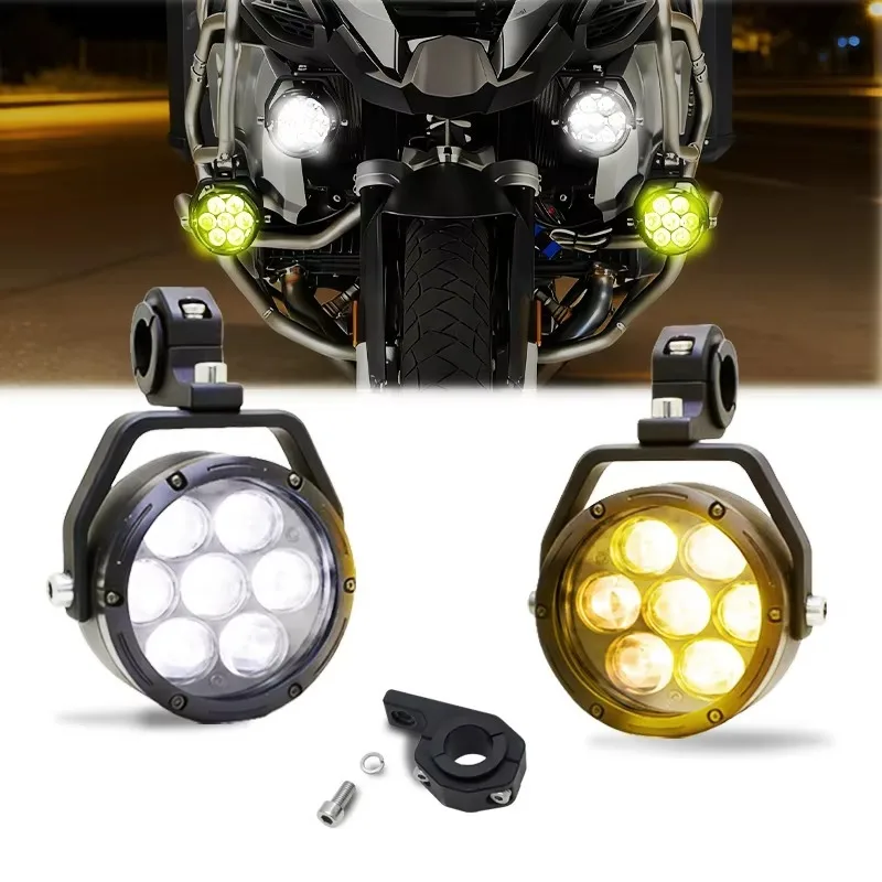 140W super bright motorcycle auxiliary light IP68 waterproof 4-inch LED motorcycle spotlight for BMW R1250