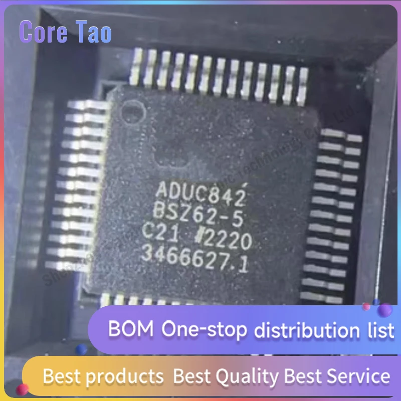 1pcs/lot ADUC842BSZ62-5 ADUC842BSZ62 ADUC842 MQFP52 Microcontroller chips in stock