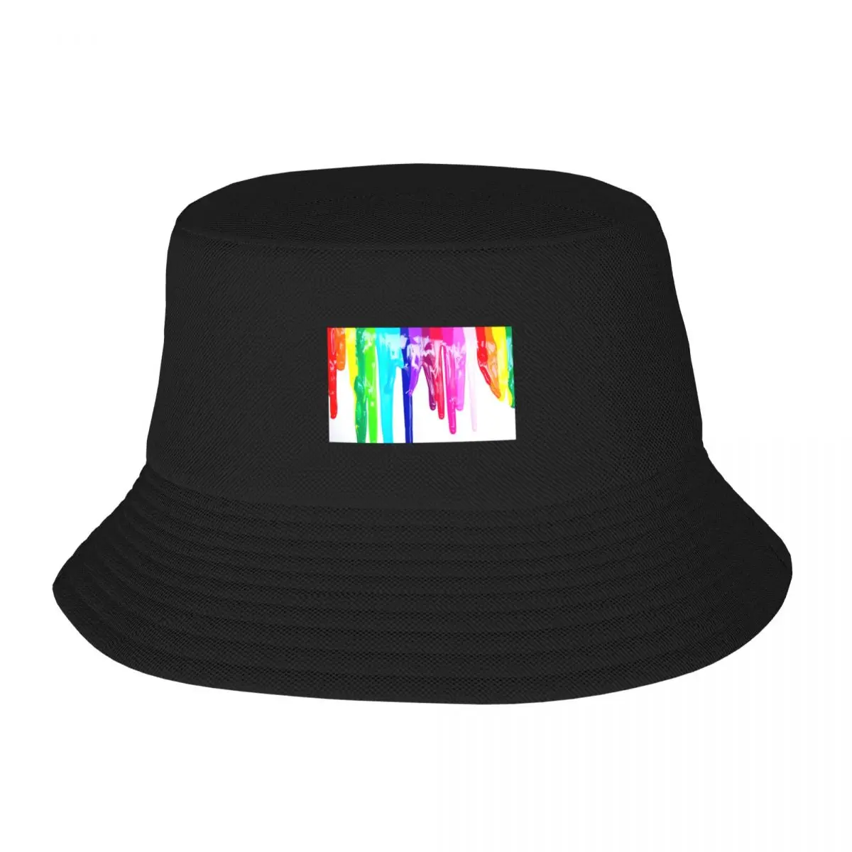 New Multicolored paint drippings Bucket Hat foam party hats Horse Hat Hats For Women Men's