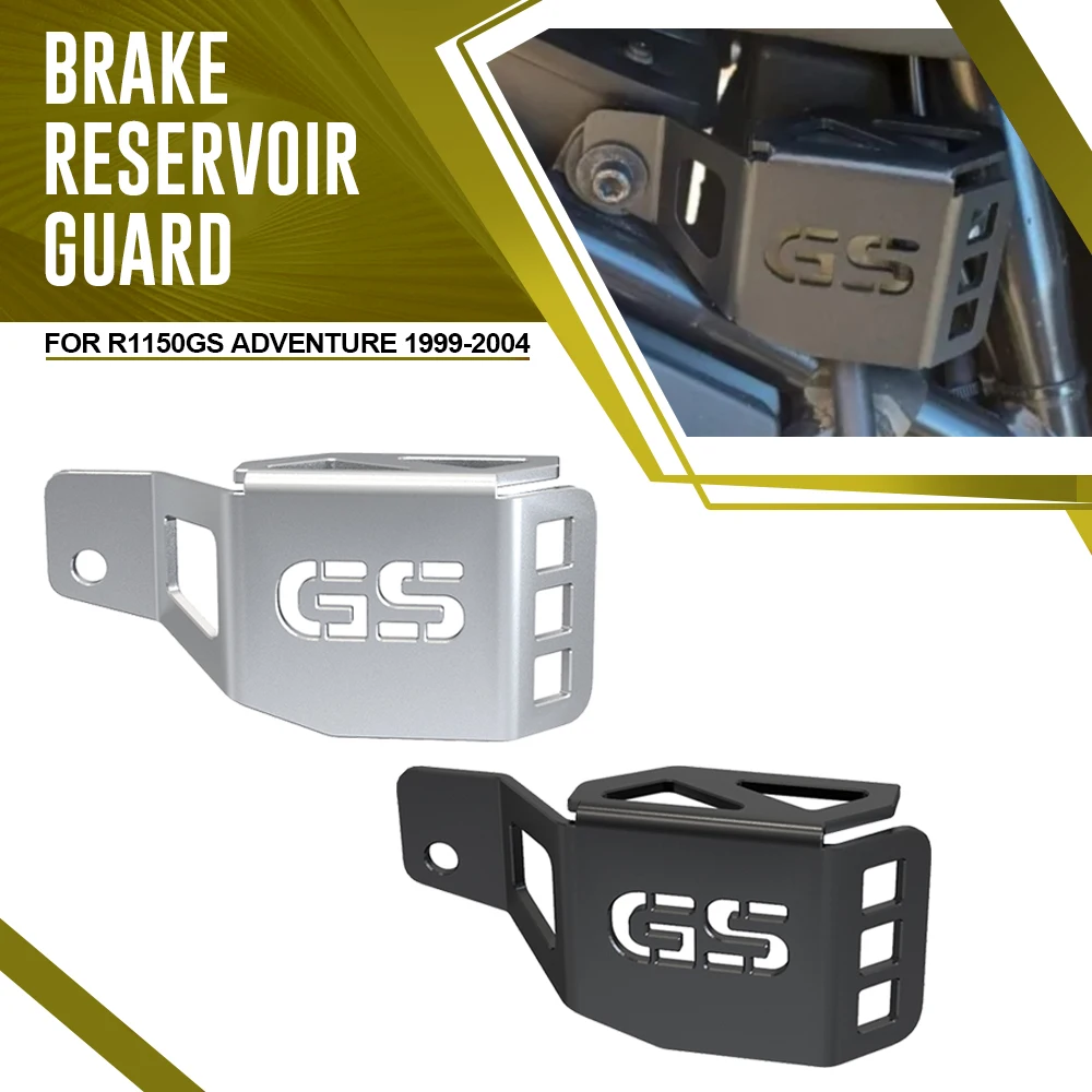 

Motorcycle Aluminium Rear Brake Reservoir Cup Cap Guard Oil Tank Cover Ptotector For BMW R1150GS ADVENTURE R 1150 GS 1999-2004
