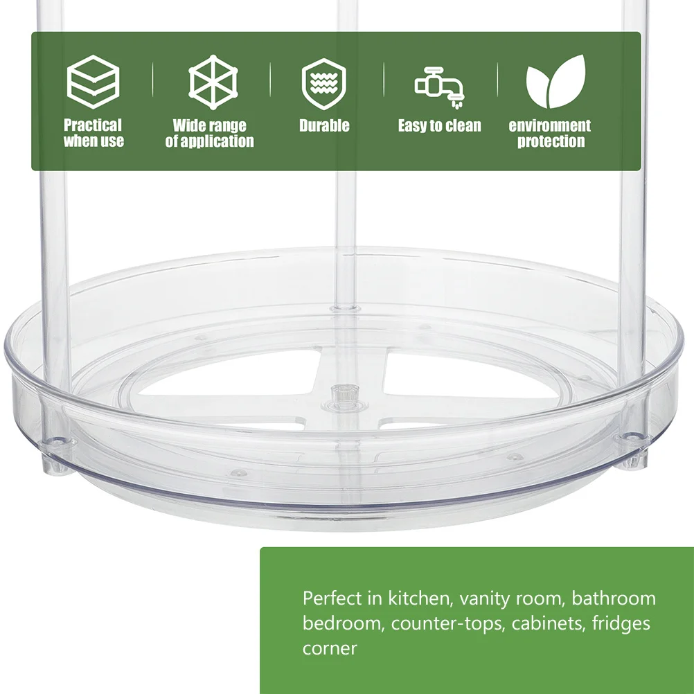 

Shelf Racks Kitchen Shelves Organizer Spice Holder Rotating Seasoning Jar Storage