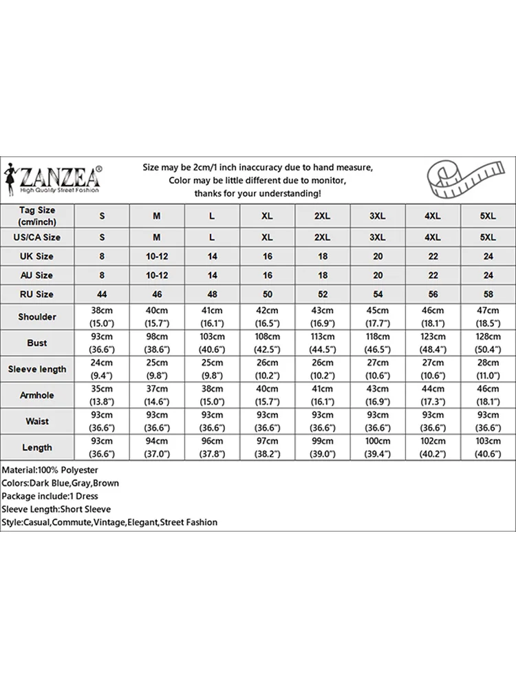 ZANZEA เดรสแขนสั้นพิมพ์ลายสัตว์มีกระดุมสไตล์วินเทจ, เดรสคลุมเข่าสไตล์เกาหลีสำหรับ gaun modis ฤดูใบไม้ร่วง