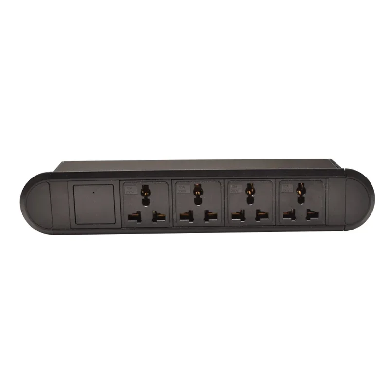 Embedded socket office household USB Socket Power Strip, desktop drag and drop wiring board, concealed installation