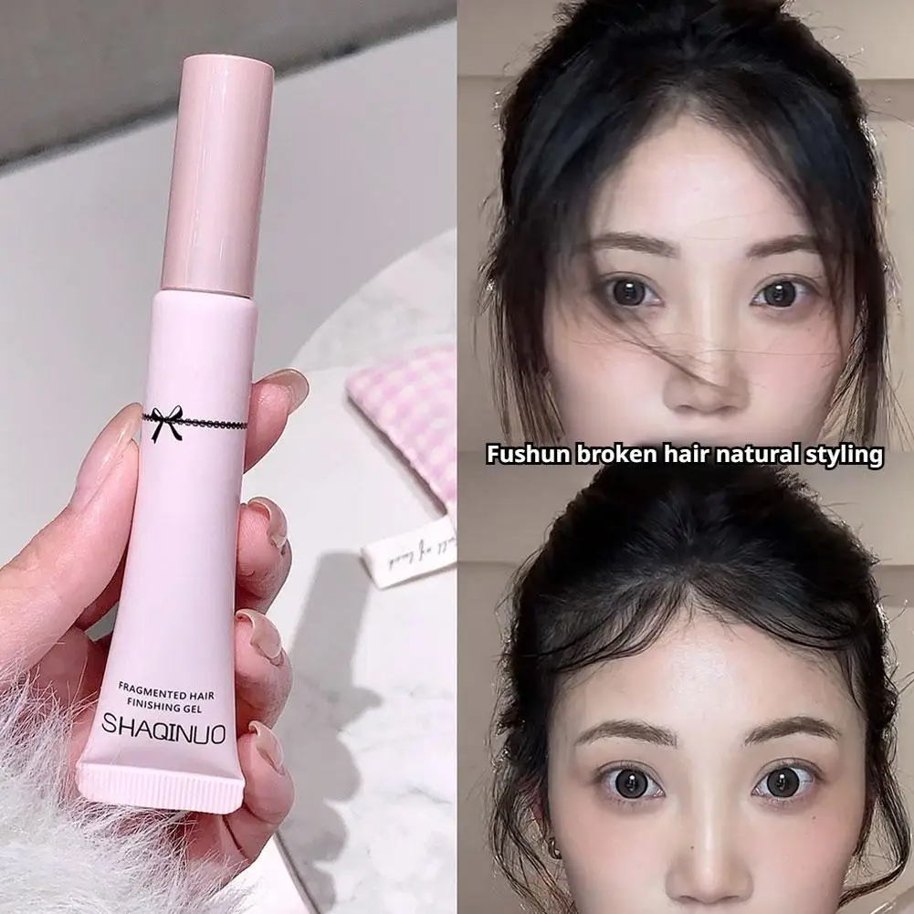 Natural Hair Flu Anti-frizz Fried Quick Hair Styling Bangs Gel Disposable Children Adults Broken Hair Finishing Artifact Cream