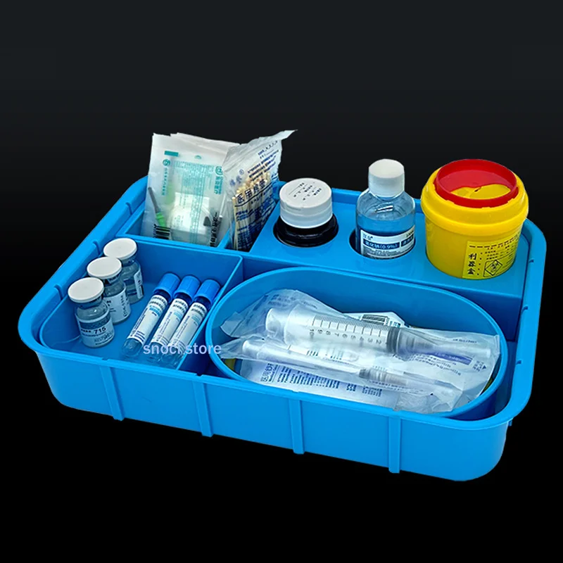 multifunctional  Professional Divided Tray, Tray Plastic Instrument Tray ,Divided Separate Tray,Lab Instrument Tools Trays,1set
