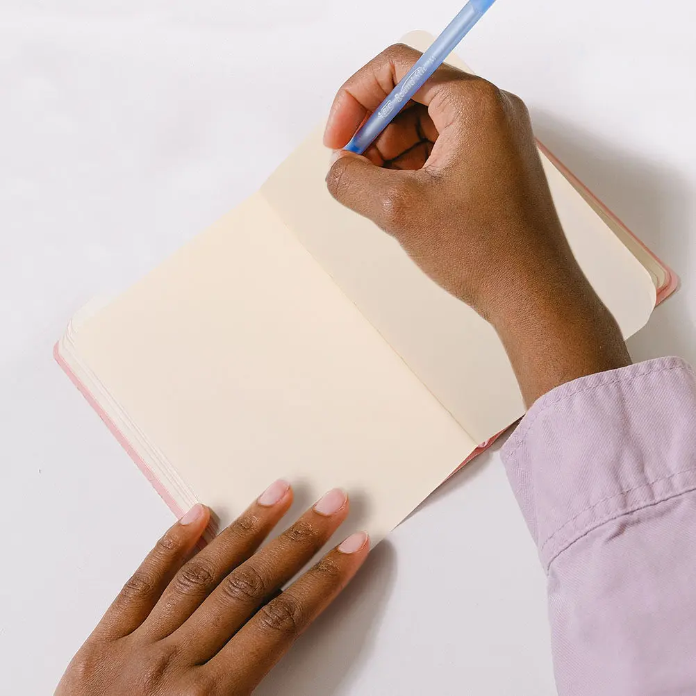 A5 Planner Refill Paper 180 Degree Flip Design Blank Bound Notebook Insert Paper for Writing Diaries Reports Excerpts