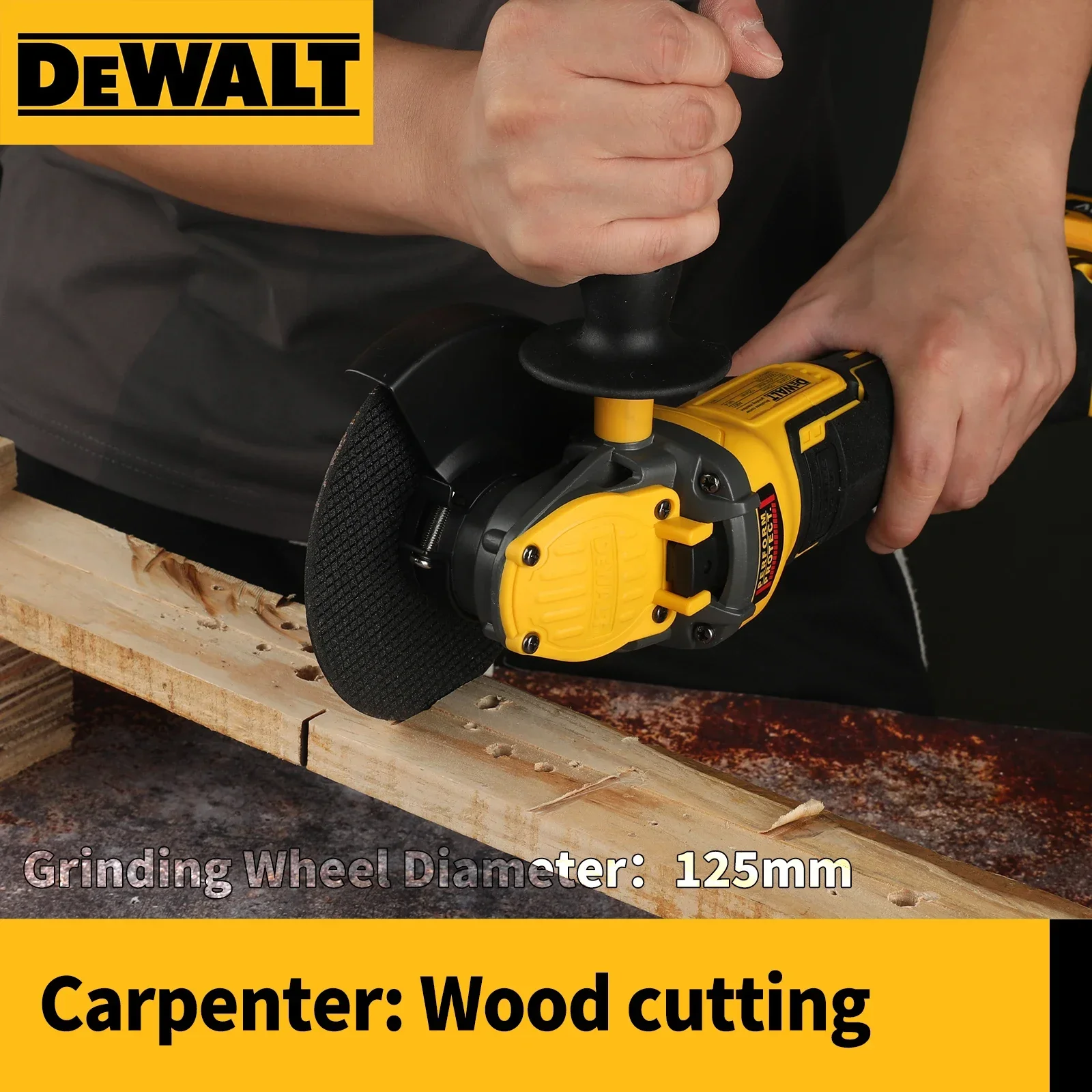 125 مللي متر فرش طاحونة زاوية كهربائية 3 سرعات طاحونة لاسلكية آلة قطع النجارة أداة السلطة لبطارية ديوالت 20 فولت #5