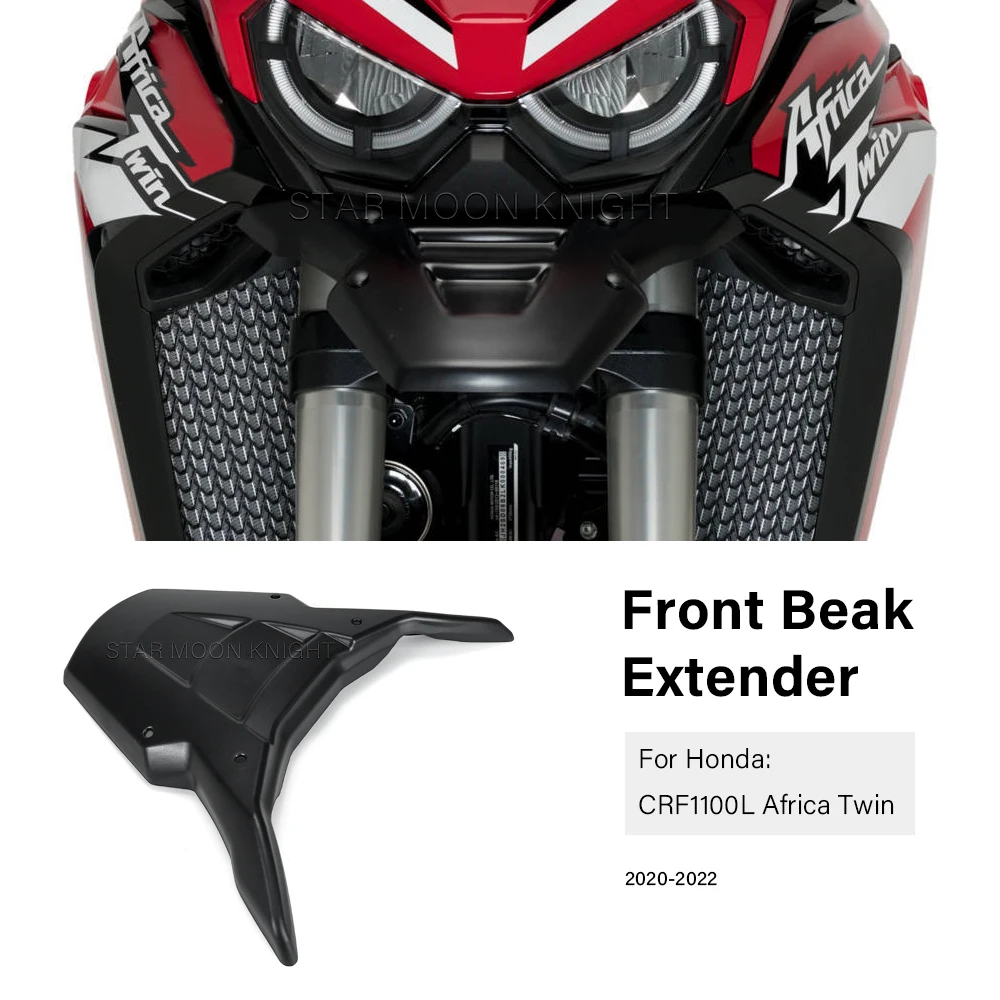 Front Peak Extender For Honda CRF1100L Africa Twin CRF 1100L CRF 1100 L 2020 2021 Motorcycle Upper Front Fender Accessories