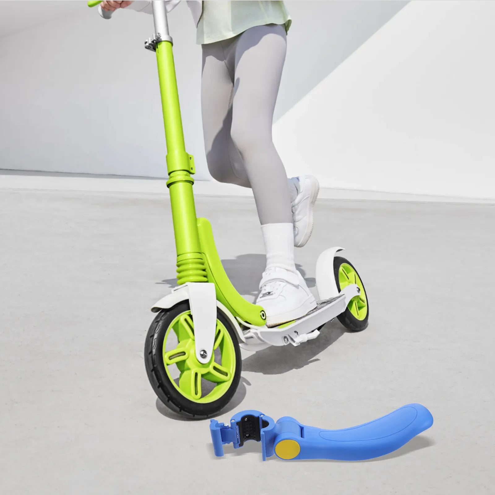 

Universal Adjustable Scooter Seat with Backrest Foldable Lightweight Design for Long Rides Stability