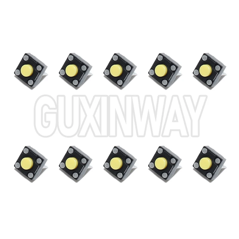 10Pcs Rectangle Micro Switch Mute button 6*6*4.3mm Square Silent Switch Ireless Mouse Micro Switch Repair Parts Replace