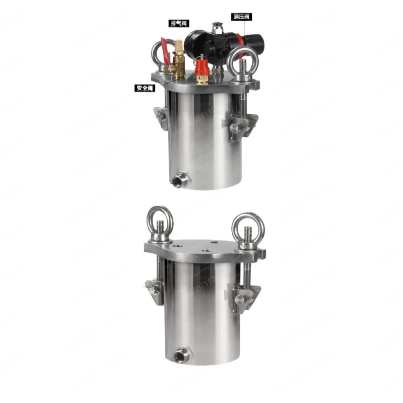 

НОВЫЙ дозатор 3 л, резервуар под давлением из нержавеющей стали 304, дозирующий клапан, ведро для хранения дозирования жидкости