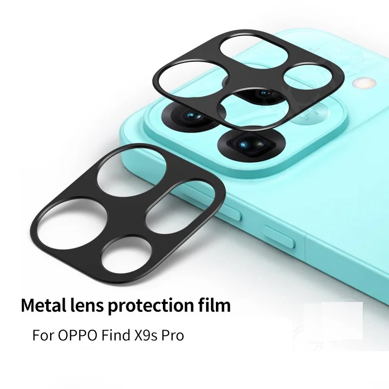 for Oppo Find X9s Pro Camera Bezel Anti Scratch Metal Frame Cover Hollow Film Super Slim Lens Protector Cap Sticker