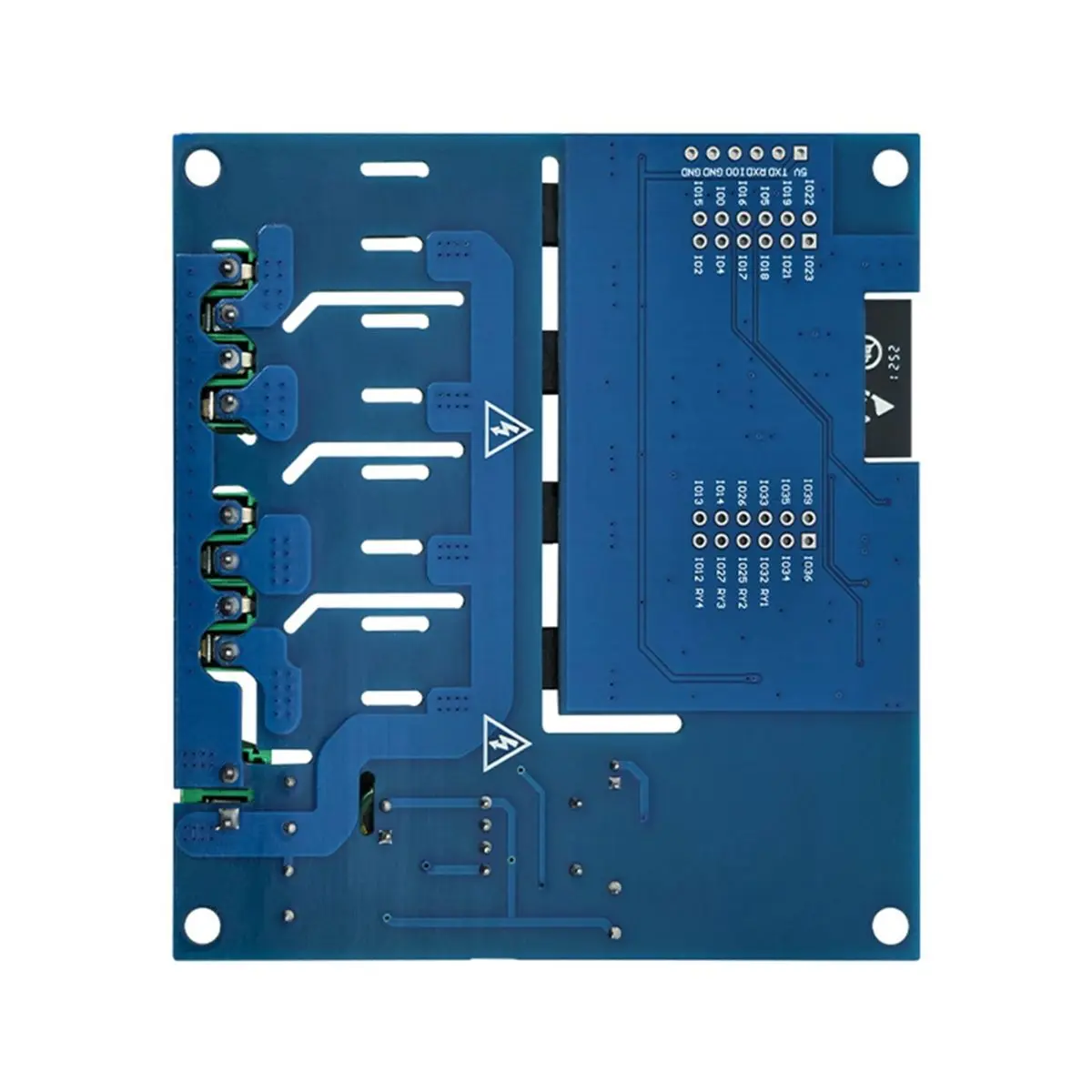 

(ABGQ) Плата разработки модуля выхода тиристорного переключателя ESP32 Quad-Channel BT137S с питанием от сети переменного тока