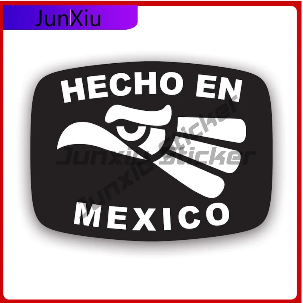 

Hecho En Mexico Stickerwaterproof Outdoor Decalsmade Anime Bumper Waterproof Vinyl Decal For Letter Boxe Creative Fun Decor