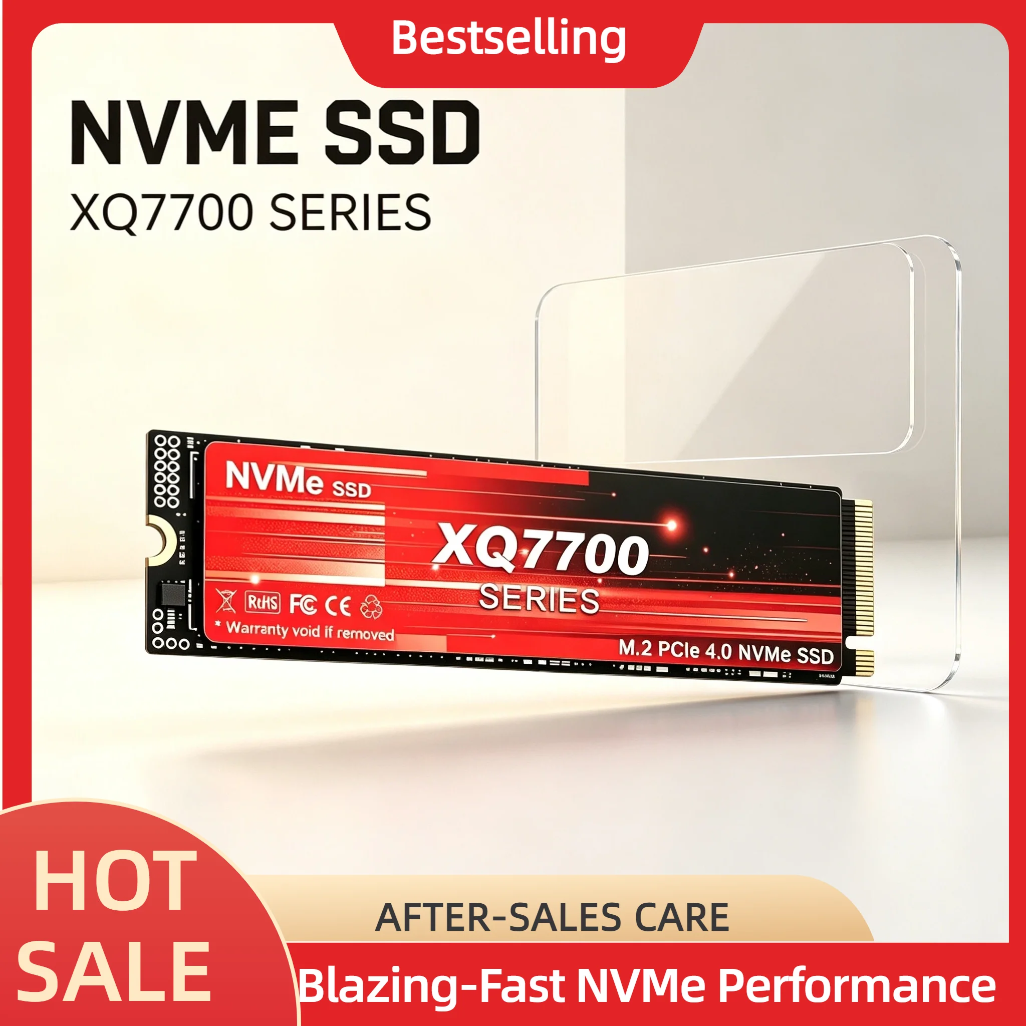 Solid State Hard Disk Drive XQ7700 NEW 500GB 4TB PCIe4.0 NVMe M.2 SSD 7300MB/s Max Read for Desktop Computers Plus