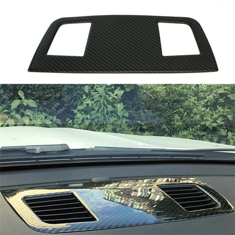 

Car Interior Front Dashboard Air Vent Outlet Cover Trim For BMW 3 Series E90 E93 2005-2012 Carbon Fiber Print