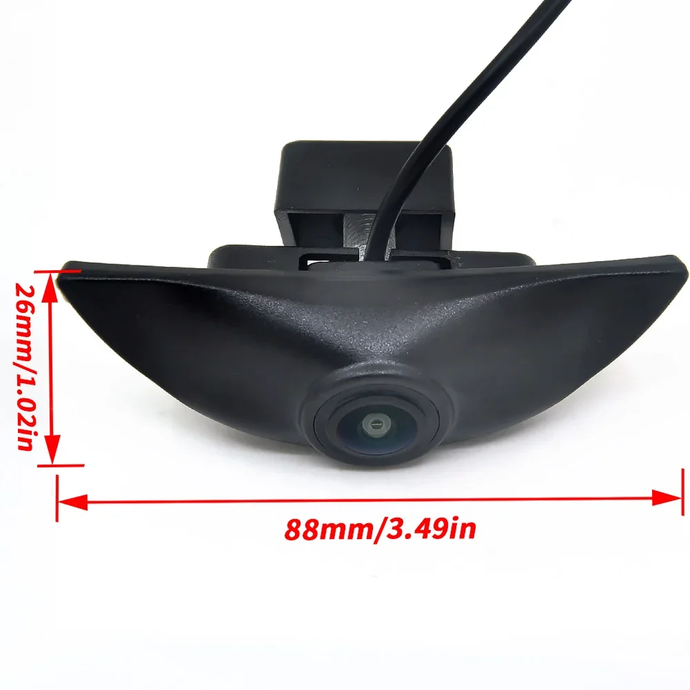 AHD Fisheye Front View Camera for Nissan Qashqai J10 J11 Pathfinder R51 Tiida March Patrol X-trail T30 370z Teana Sylphy Sentra