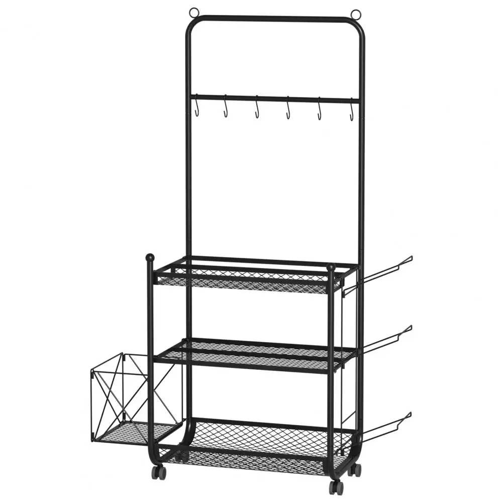 Kettlebell Kettlebell Rack, Yoga Mat Storage Rack, Home Gym Weight Rack For Kettlebells Foam Roller, Workout Equipment Organizer With Hooks - Aliexpress Deal